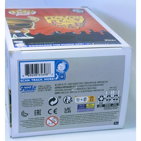 Flavor Flav Funko Pop! Rocks 310 Vinyl Figure - Picture 7 of 7